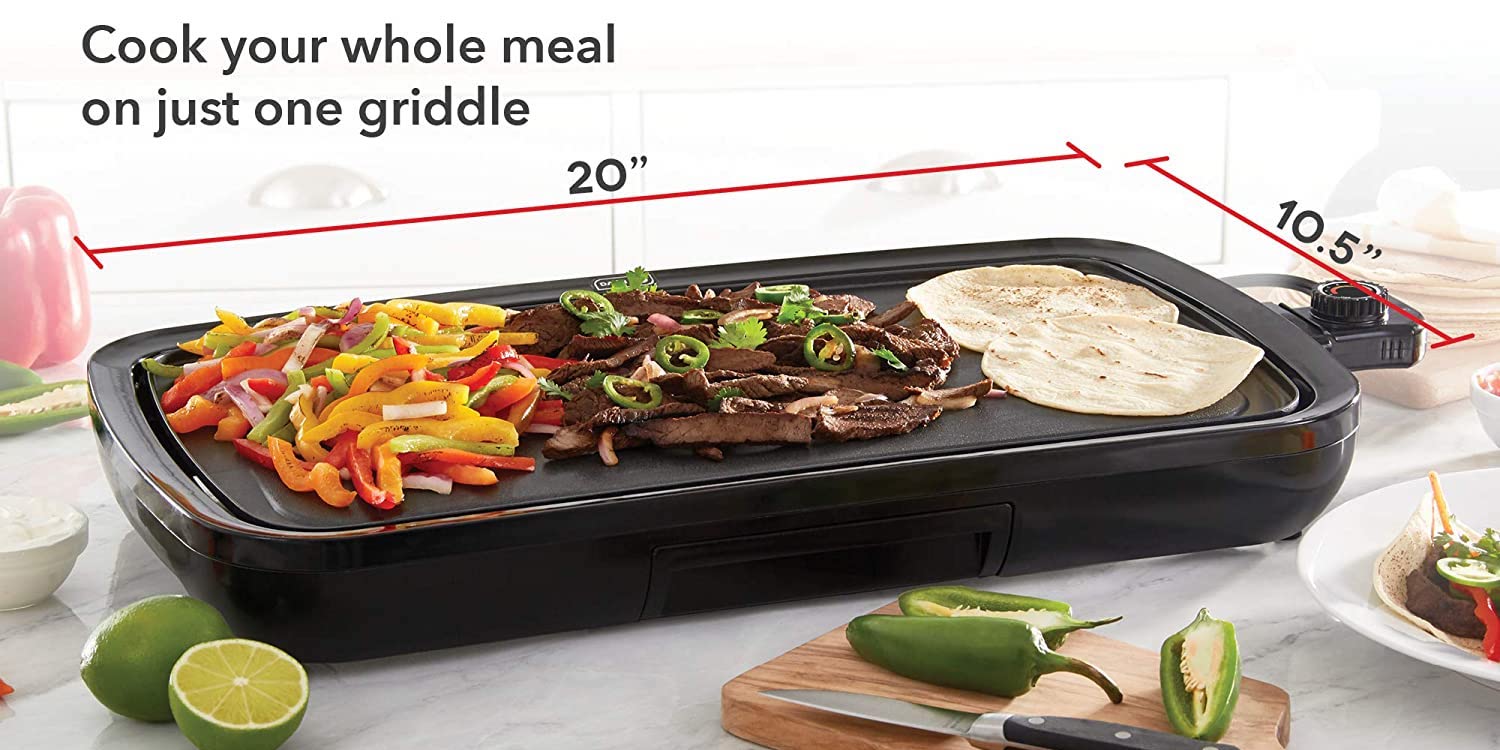 Amazon has the Dash Everyday Electric Griddle on sale for 40 today (20