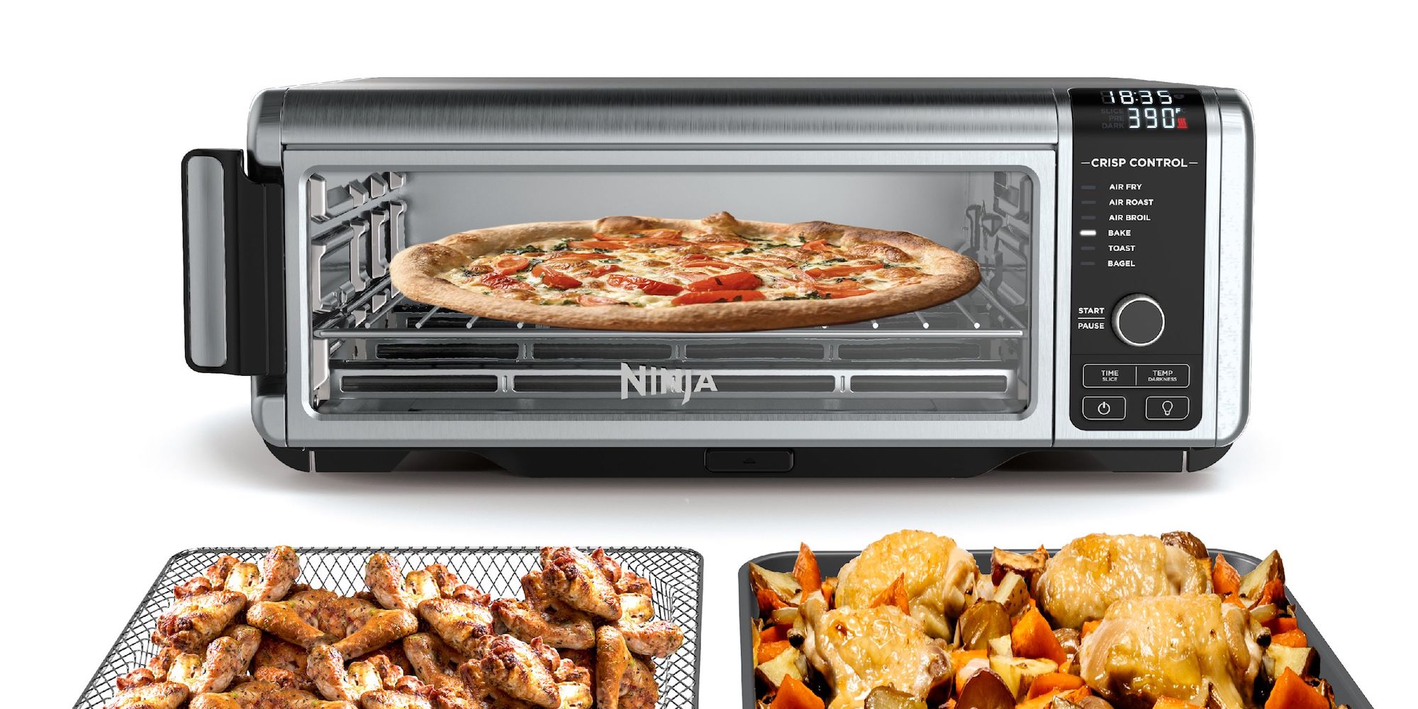 Ninja's countertop oven with builtin air fryer now 120 (Refurb, Orig. 200)
