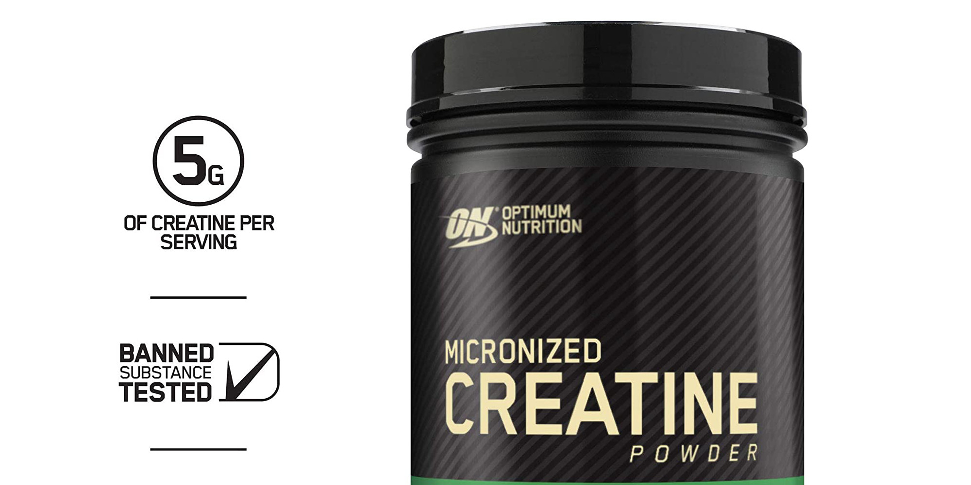 Bring home 240-servings of Optimum Nutrition's Creatine for $15 (Reg. $30+)