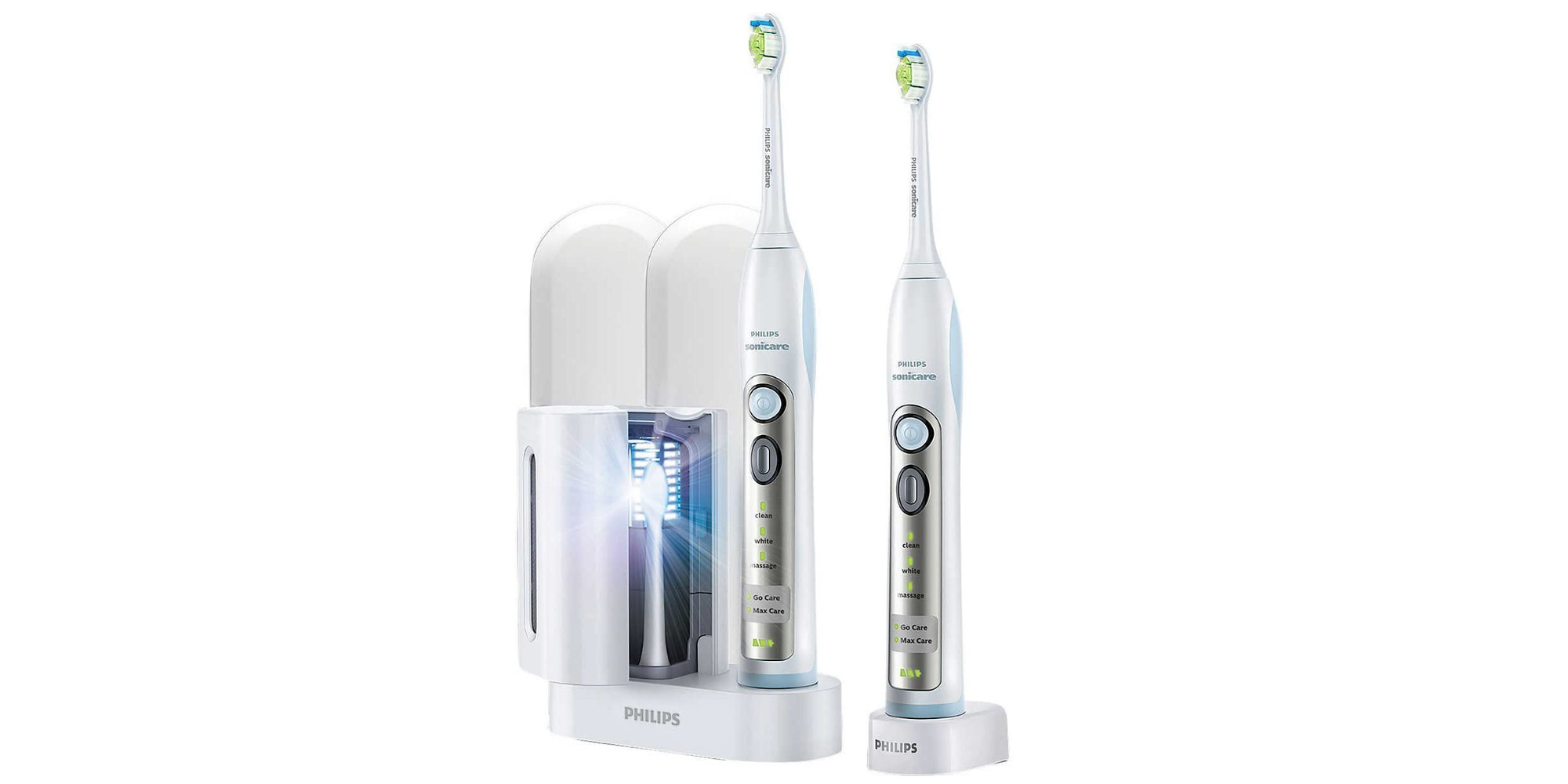 Philips Sonicare toothbrush + UV sanitizing dock 2-pack for $120 (Reg ...