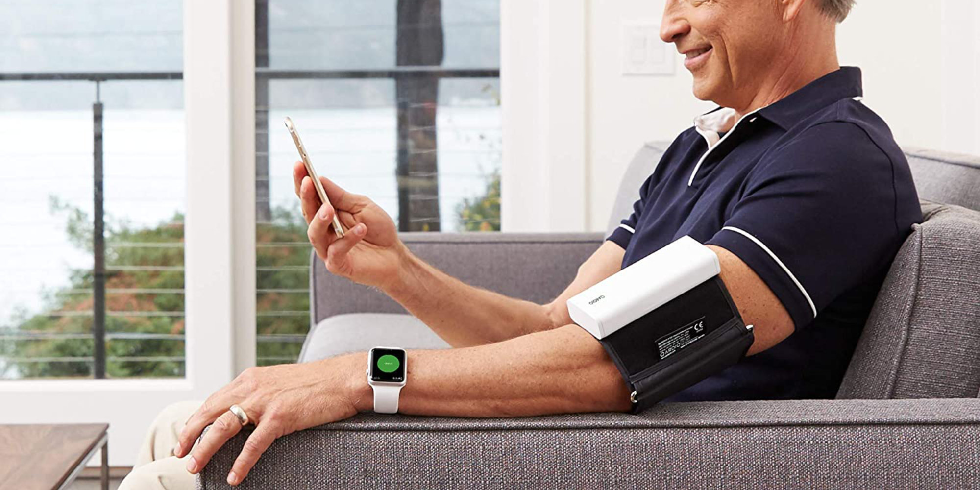 QardioArm Wireless Blood Pressure Monitor logs to Apple Health: $80 (Save  $20)