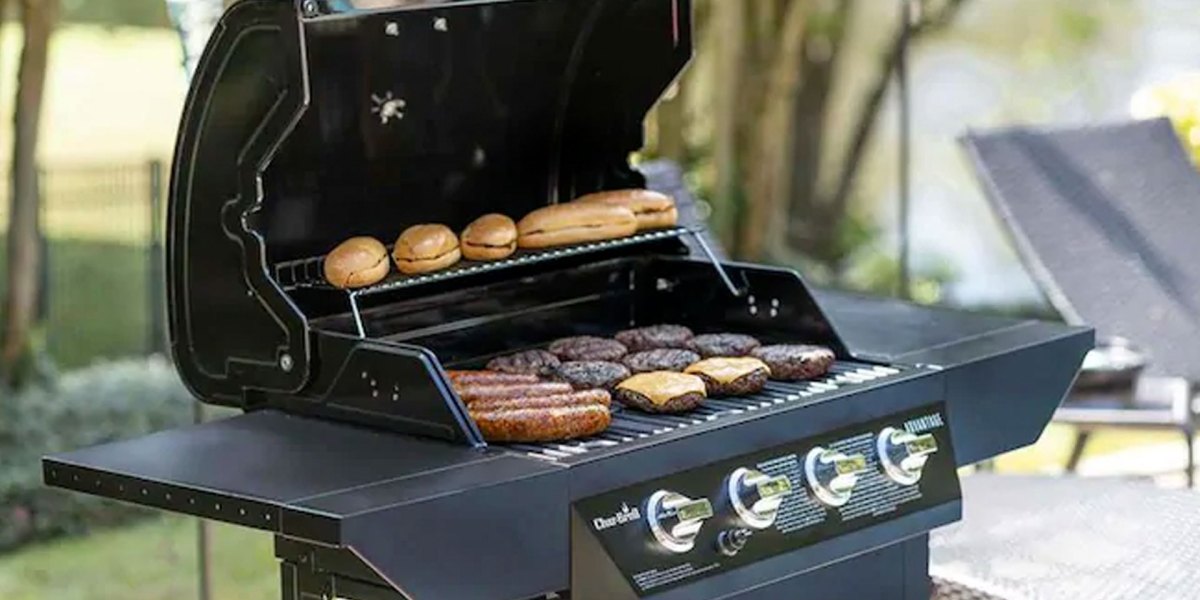 Char-Broil's 4-burner propane grill is a backyard BBQ must at $149 (Reg ...