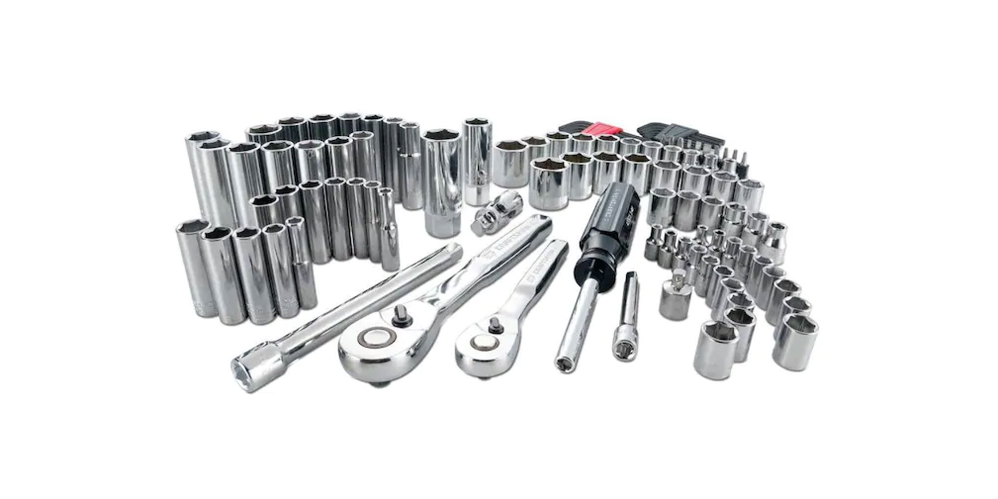 Repair it all with the Craftsman 105-piece tool kit at $60 (50% off)