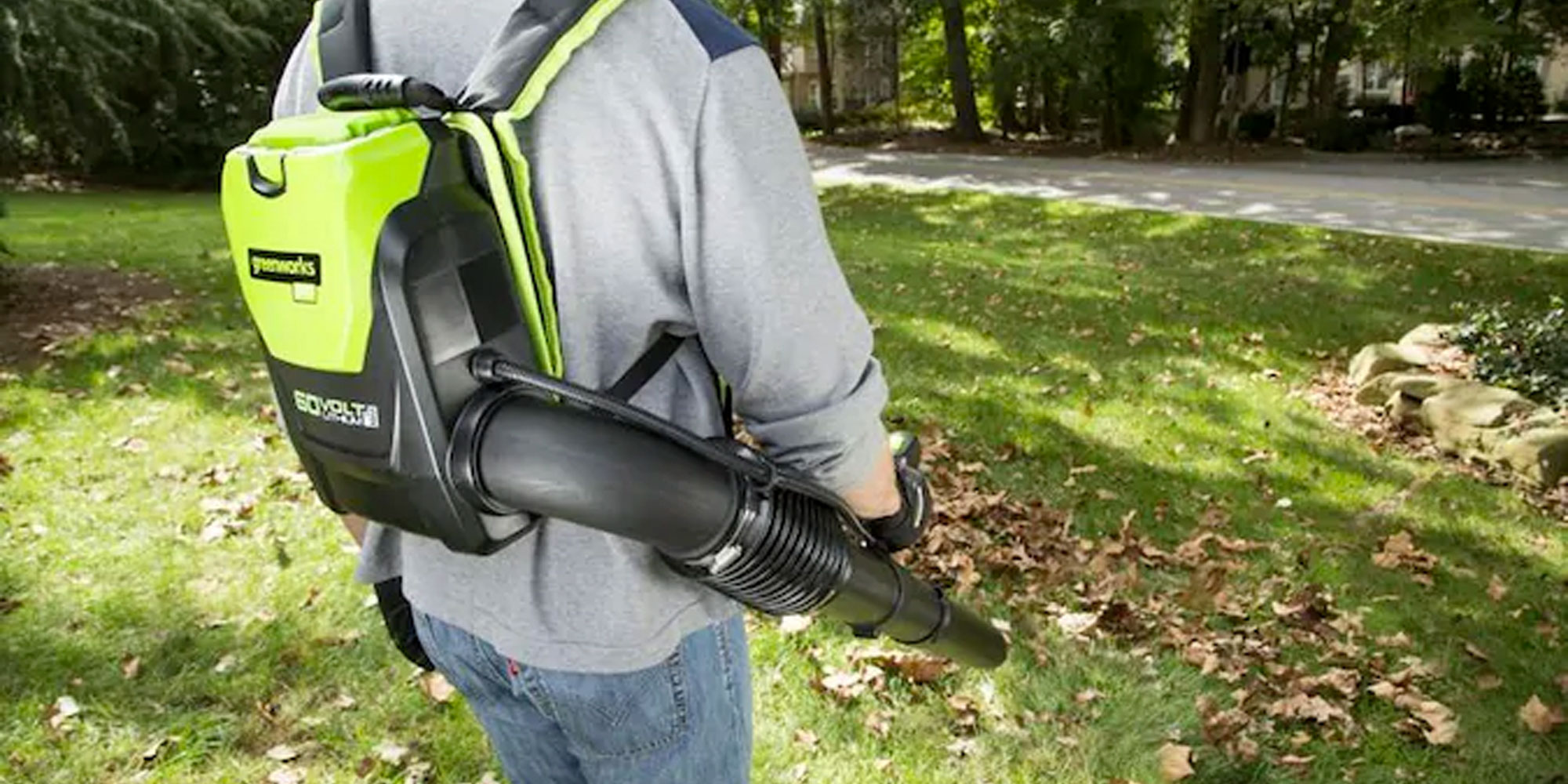 Save 100 on Greenworks' Pro 60V backpack leaf blower, now 249 shipped