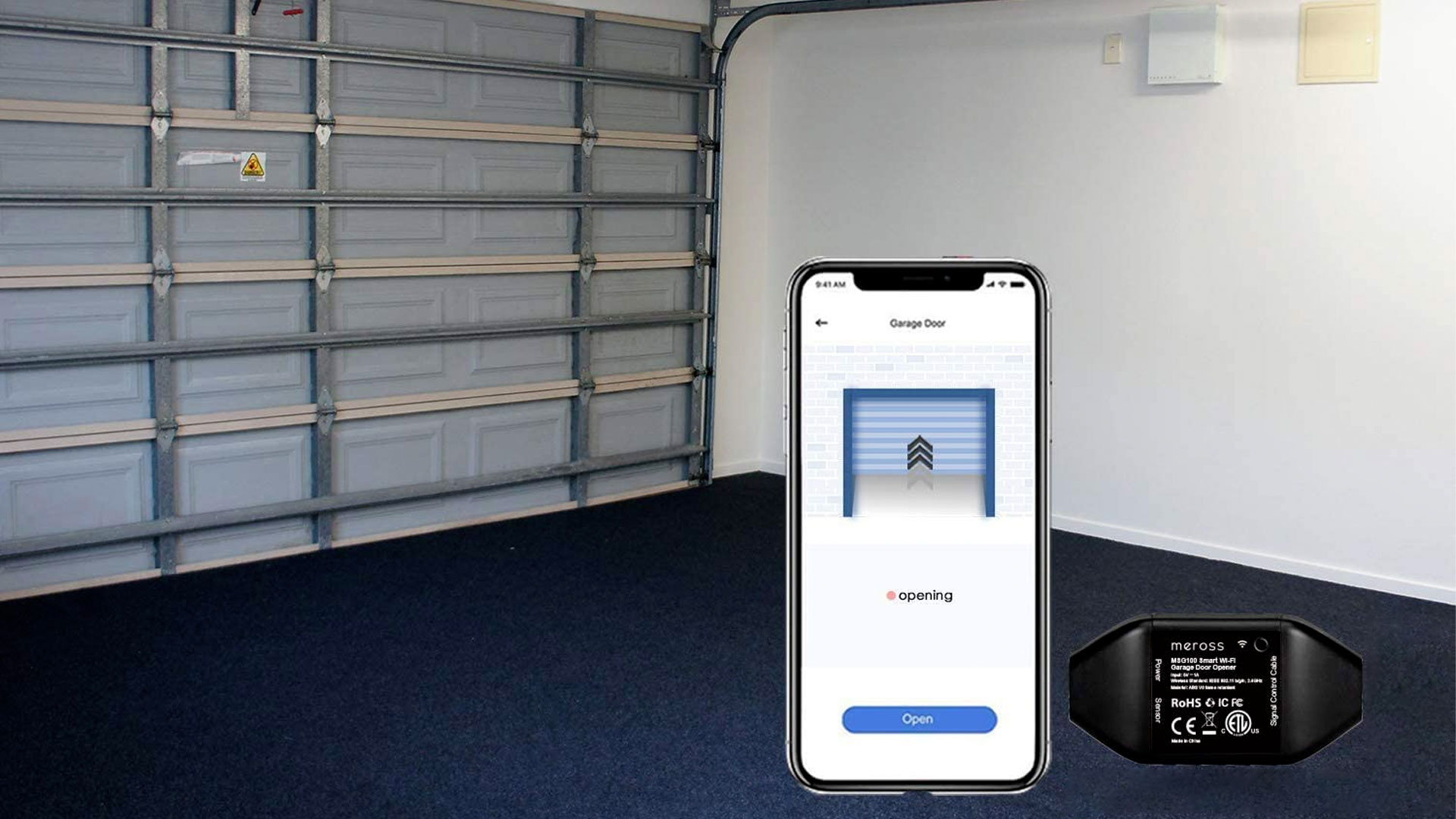 smartthings garage door smartapp