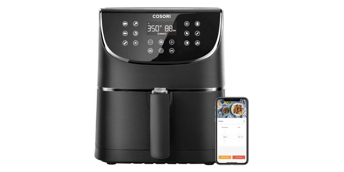 COSORI 5.8-quart Wi-Fi air fryer and is within $1 of its low at $85 ($35  off)