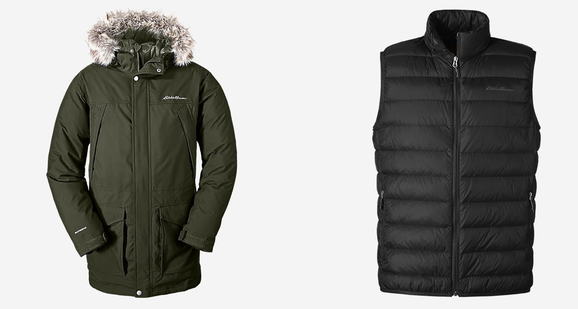 Eddie Bauer's Clearance Event offers down parkas from $72, vests at $20 ...