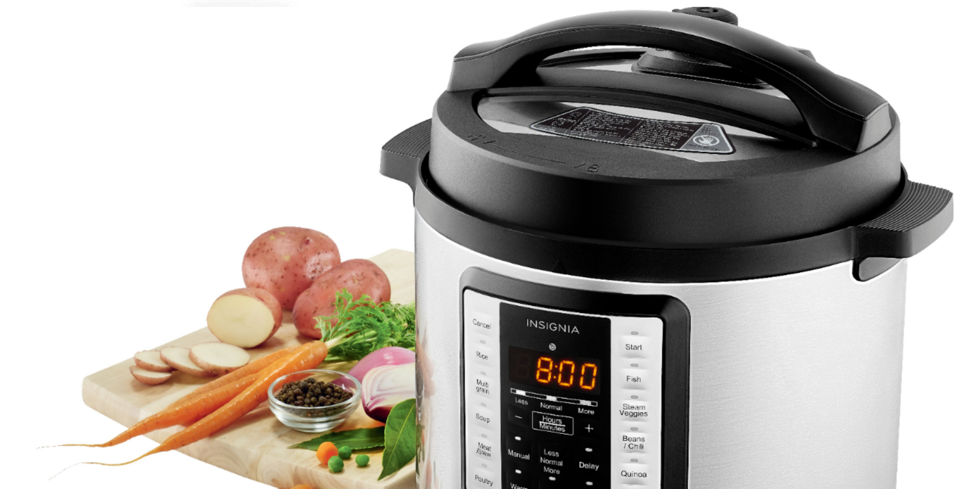 insignia multi function pressure cooker manual