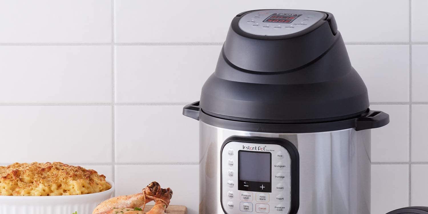 Add air frying capabilities to your Instant Pot with the official lid