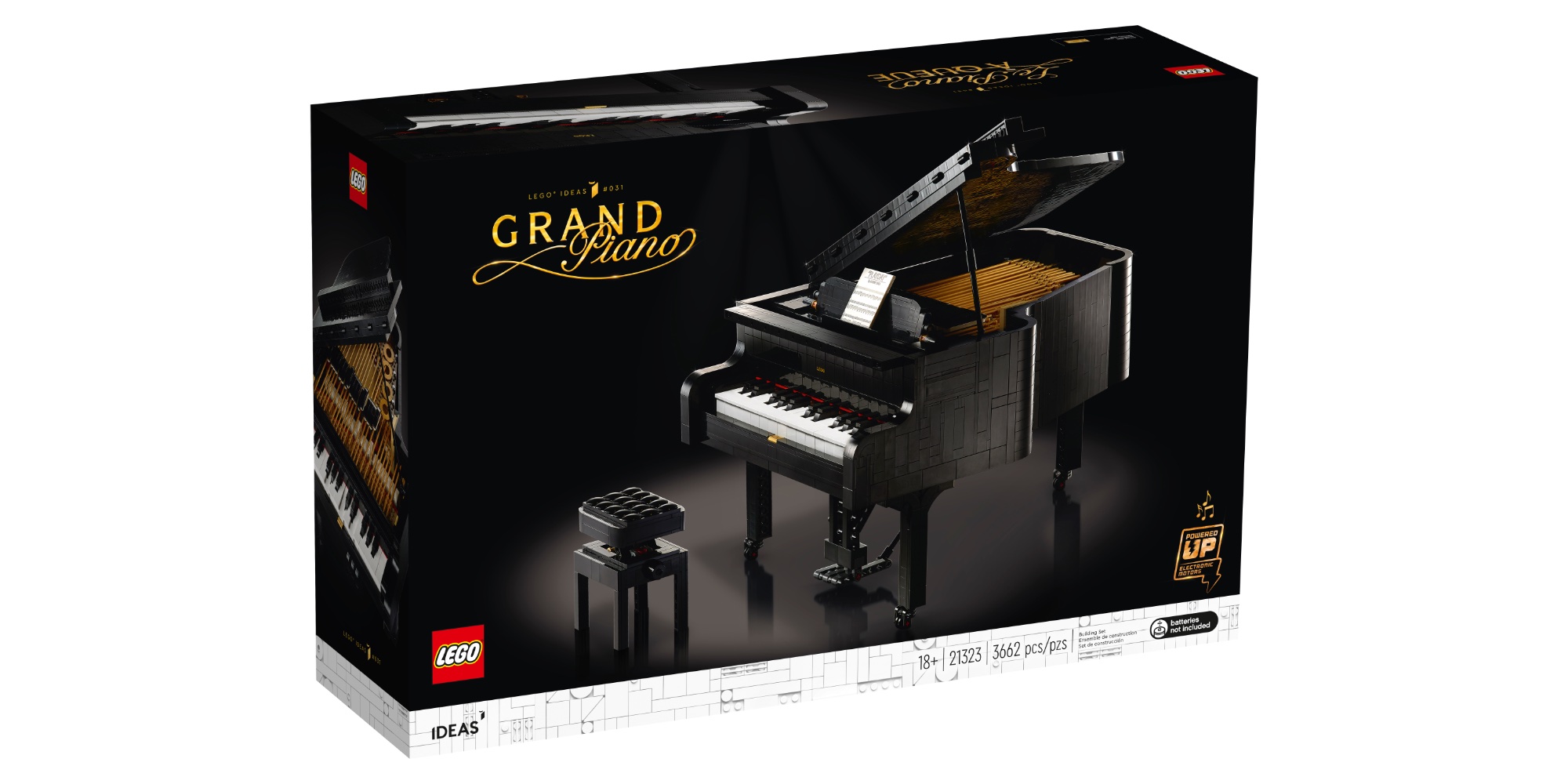 LEGO Ideas Grand Piano