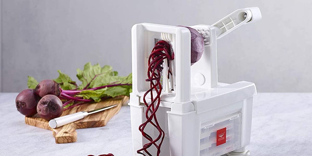 Paderno's Pro Veggie Spiralizer makes dinner prep a breeze at $22 (Reg