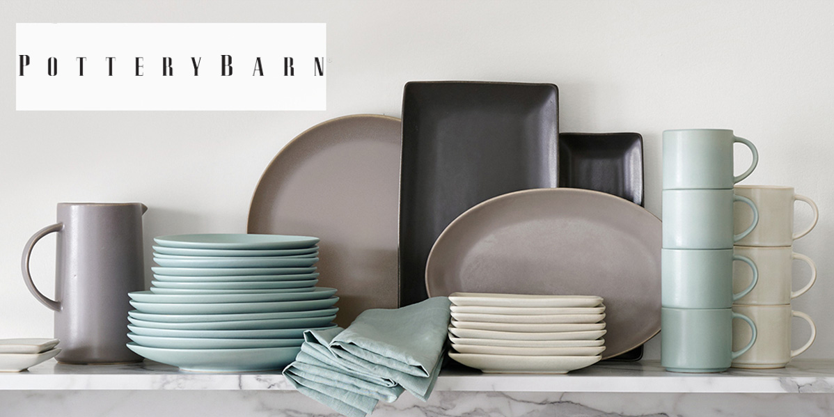 Pottery Barn's new Mason Collection offers beautiful stoneware for your