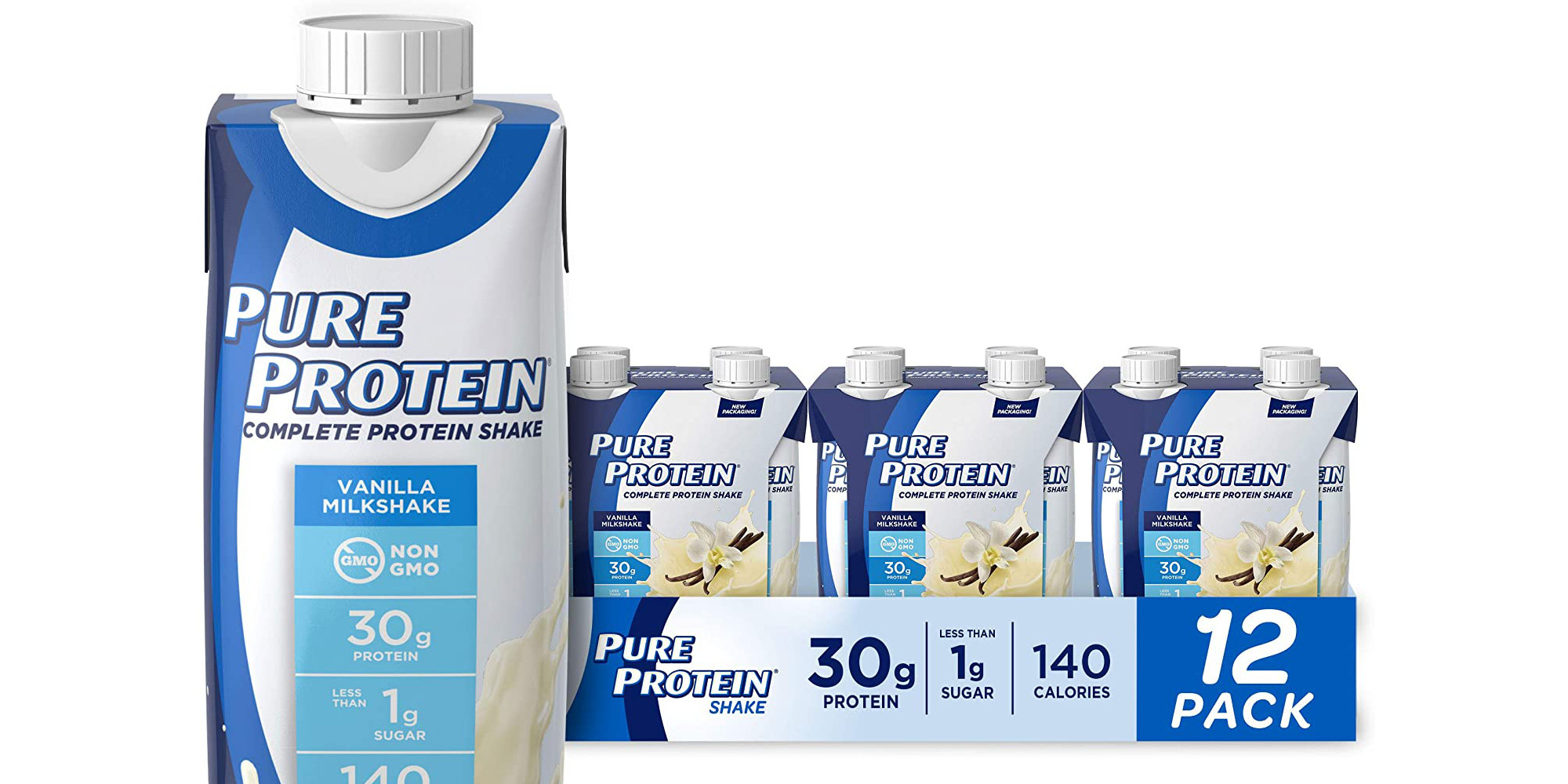 Load up on Pure Protein shakes at nearly 50 off today 12pack for 11
