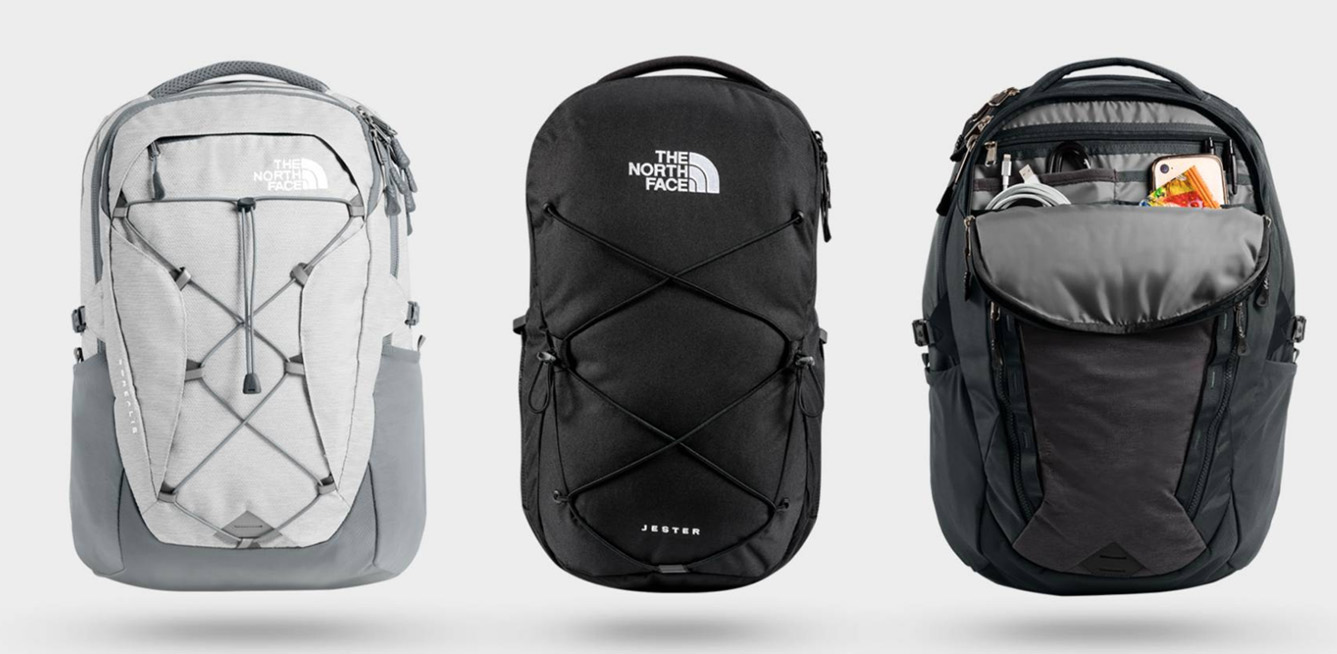 north face school backpack