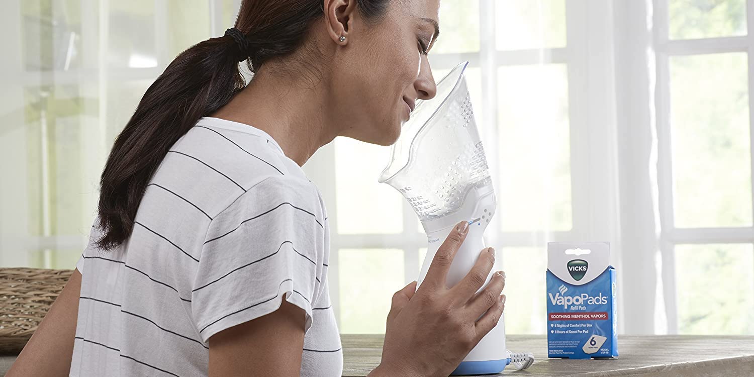Breath easy with the Vicks Sinus Steam Inhaler for 30 (Amazon low, Reg