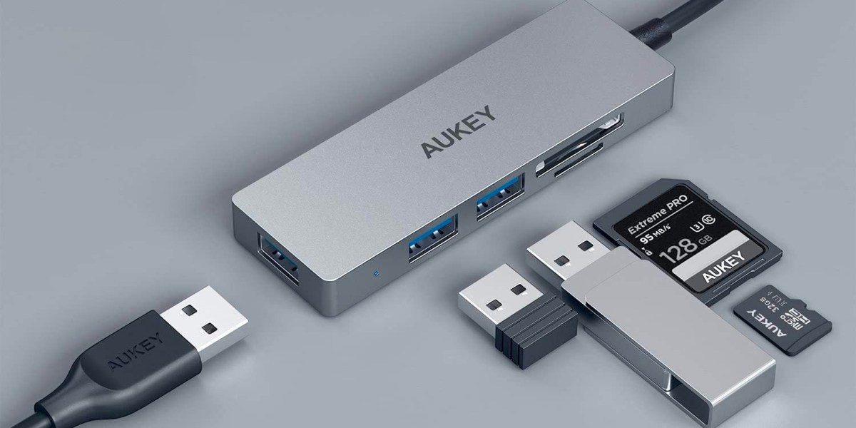 Aukey's budget-focused 5-in-1 USB-C hub has USB-A and SD/microSD for ...