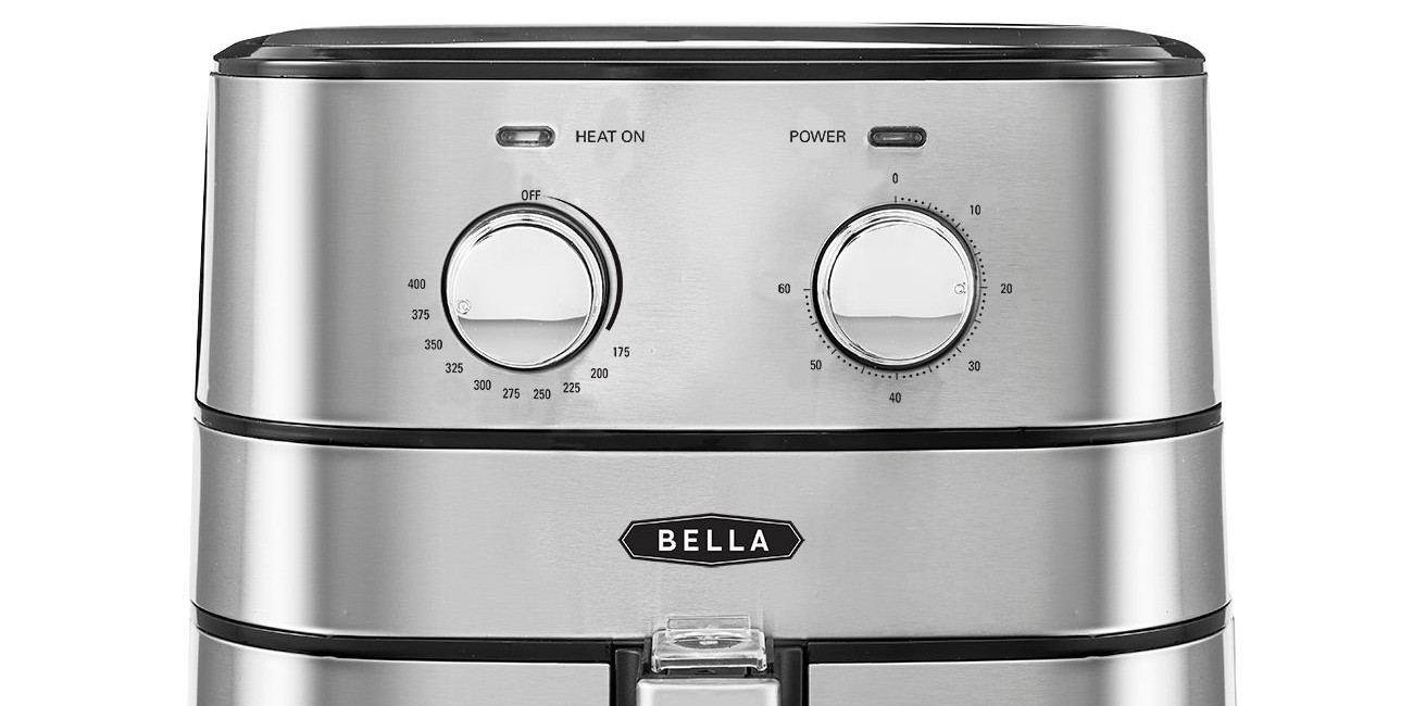 Bella 5.3-qt. Stainless Steel Air Fryer