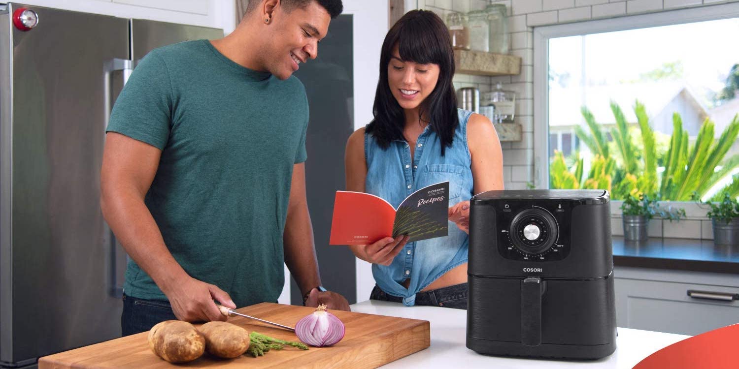 has the family-ready COSORI 5.8-Qt. XL Air Fryer for $67.50 (Reg.  $90)