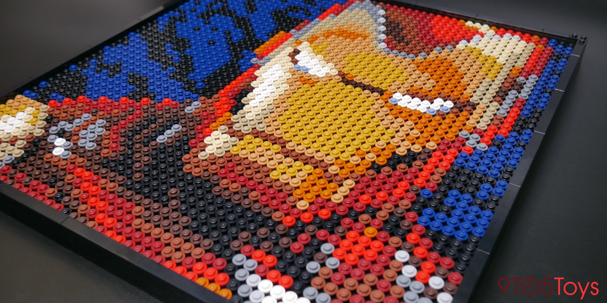 Lego iron man discount mosaic