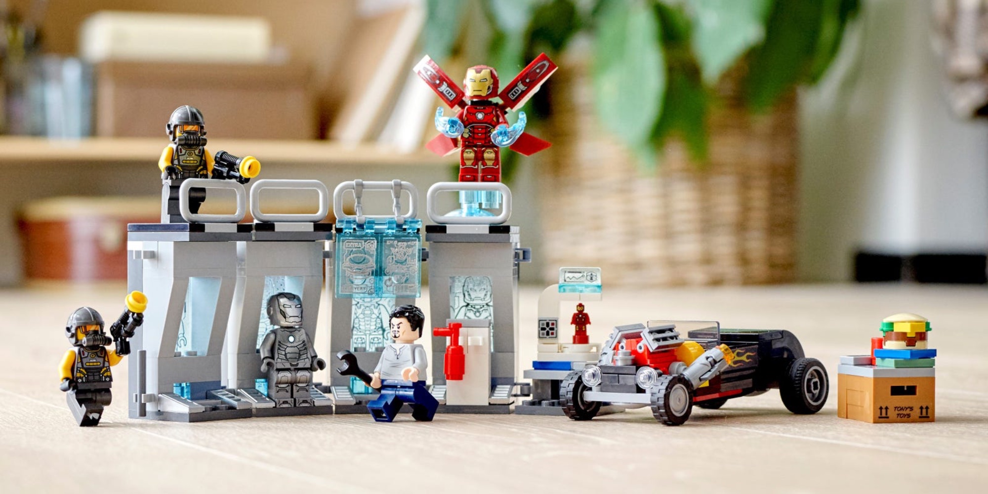 lego iron man suitcase armor