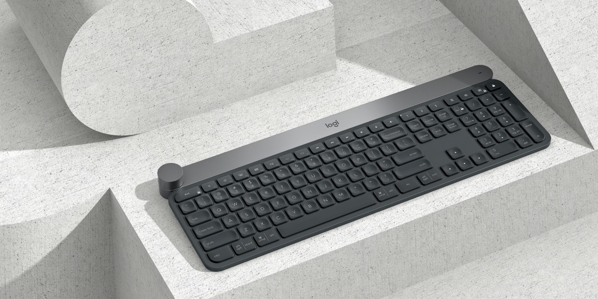 Logitech craft advanced keyboard grey bluetooth обзор