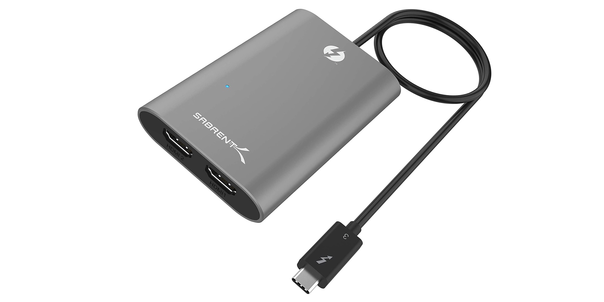 Thunderbolt 3 Docking Station with Power Delivery up to 60W Charging - -  Sabrent