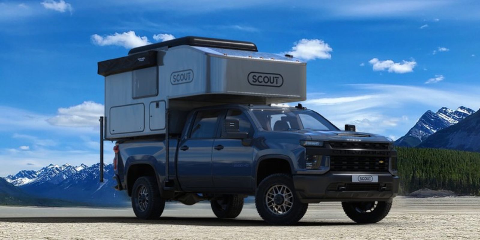 Scout Kenai gives your truck a bed, bathroom, and solar power 9to5Toys