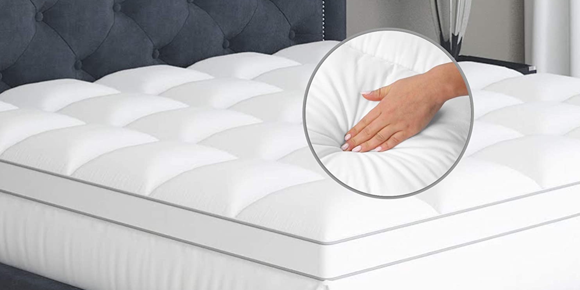 These cooling mattress toppers provide a better night's sleep at 49