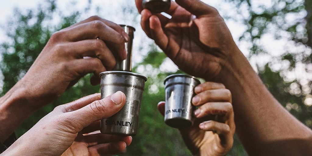 Liven up camping with Stanley's Shot Glass + Flask Set: $20.50 (Save 50%)