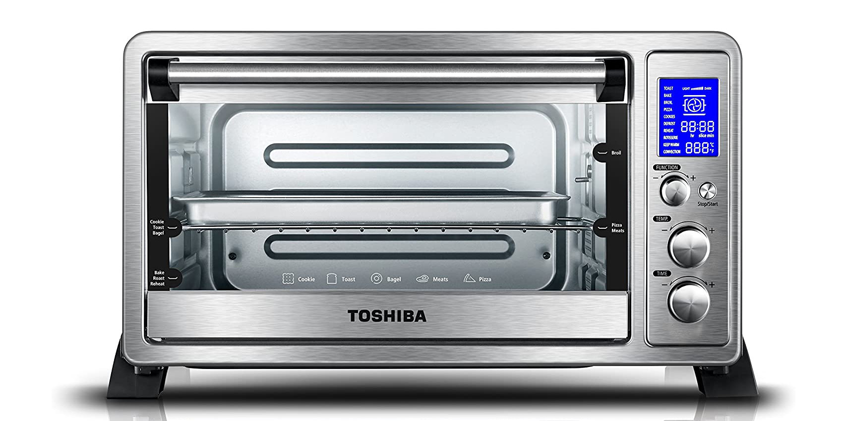 Toshiba stainless steel convection toaster oven hits Amazon low at $66