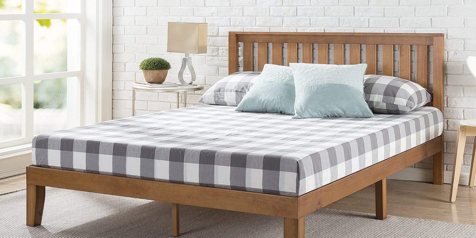 Zinus' Wood Platform Queen Bed strikes $194 (Reg. $235), more from $77 ...