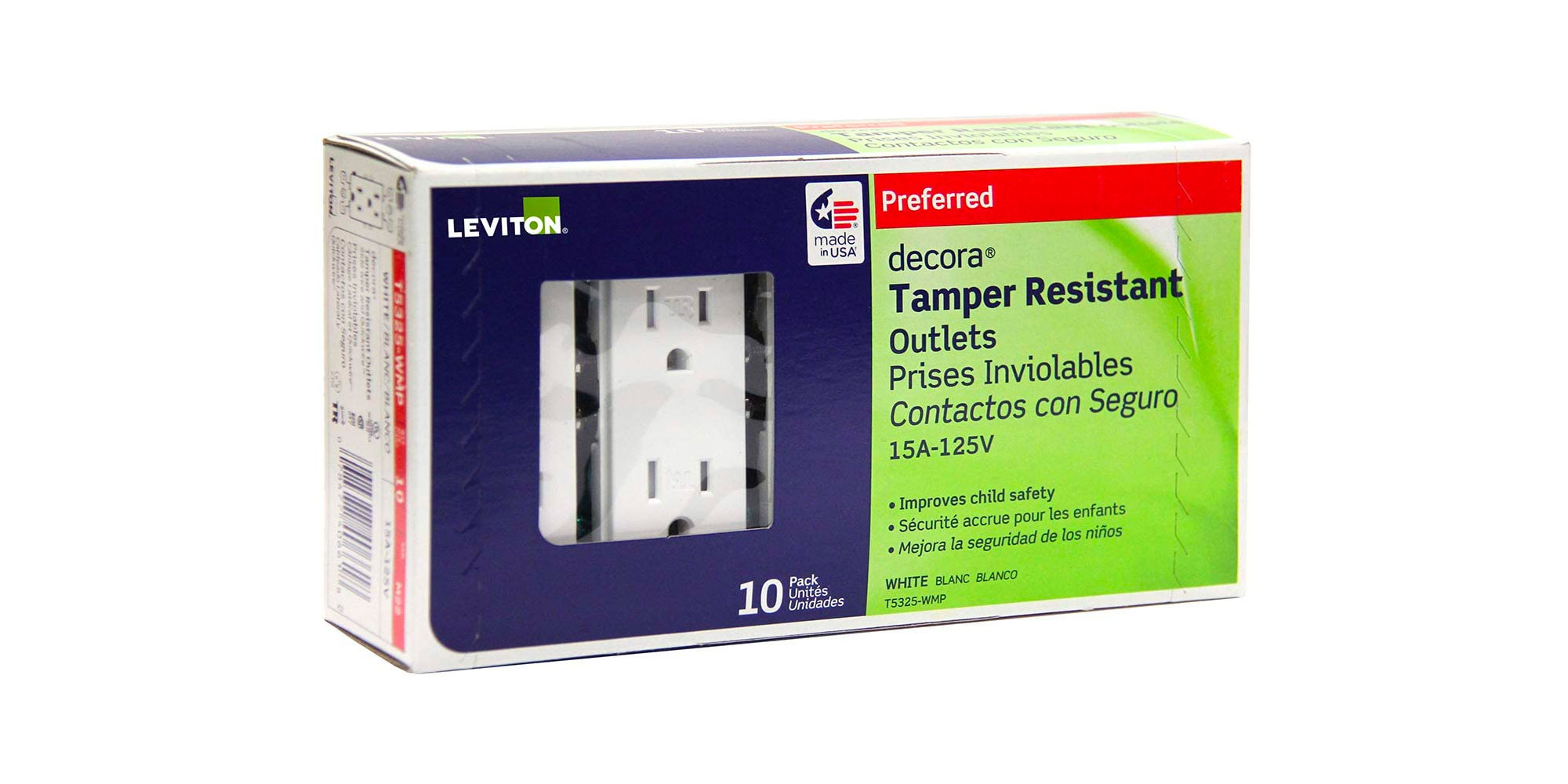 Score an Amazon low on a 10-pack of Leviton Decora outlets at $18.50 - 9to5Toys