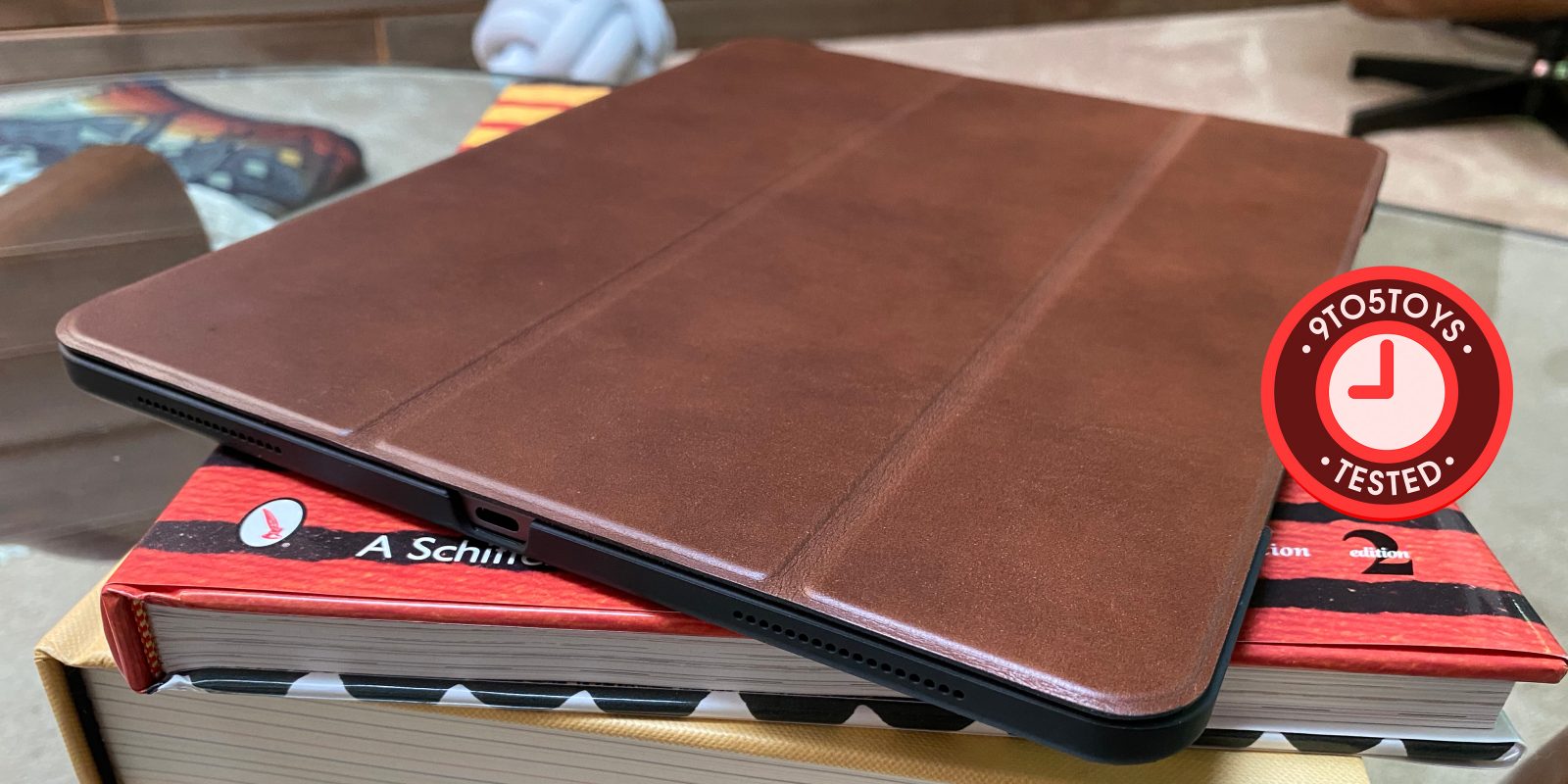 Nomad Rugged Folio Review Leather home for iPad Pro 9to5Toys