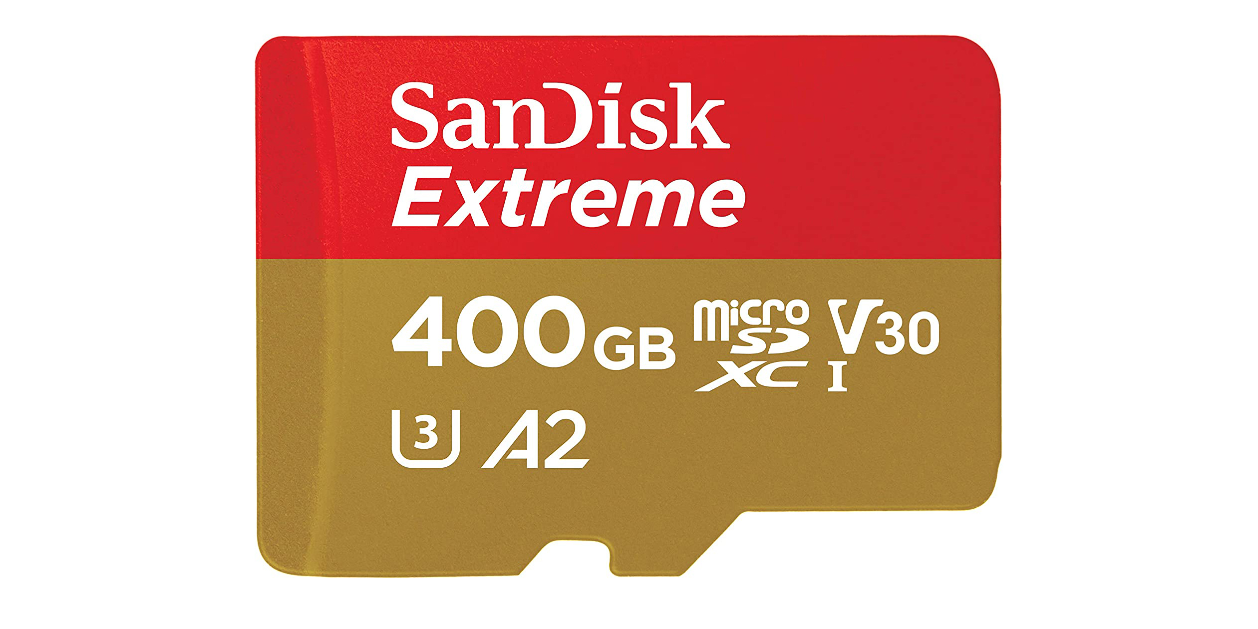 Bring 400GB of fast SanDisk Extreme microSDXC storage with you for 57