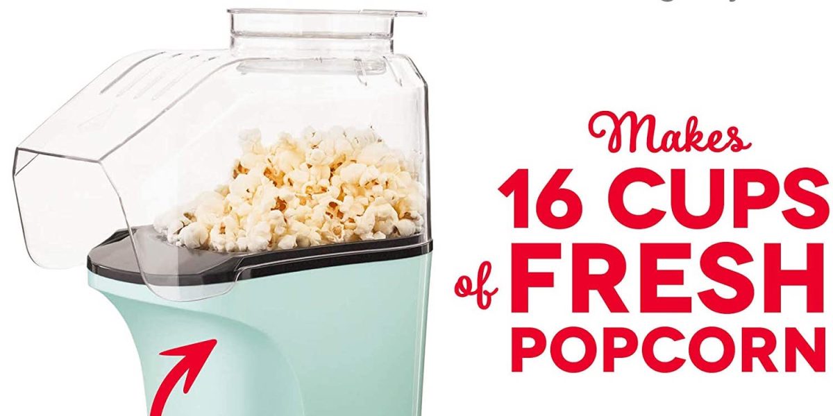 Bring home a Dash Hot Air Popcorn Popper at $17 Prime shipped (Reg. up to  $30)