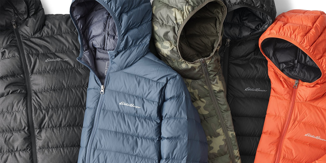 Eddie bauer sale men's outerwear clearance