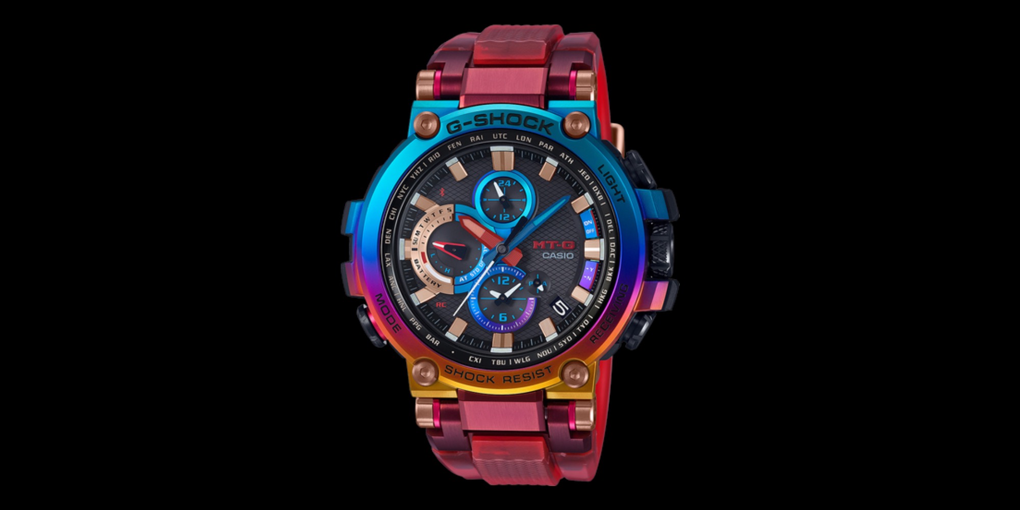 New Kaleidoscopic Metal Twisted G Shock Is Solar Powered 9to5toys
