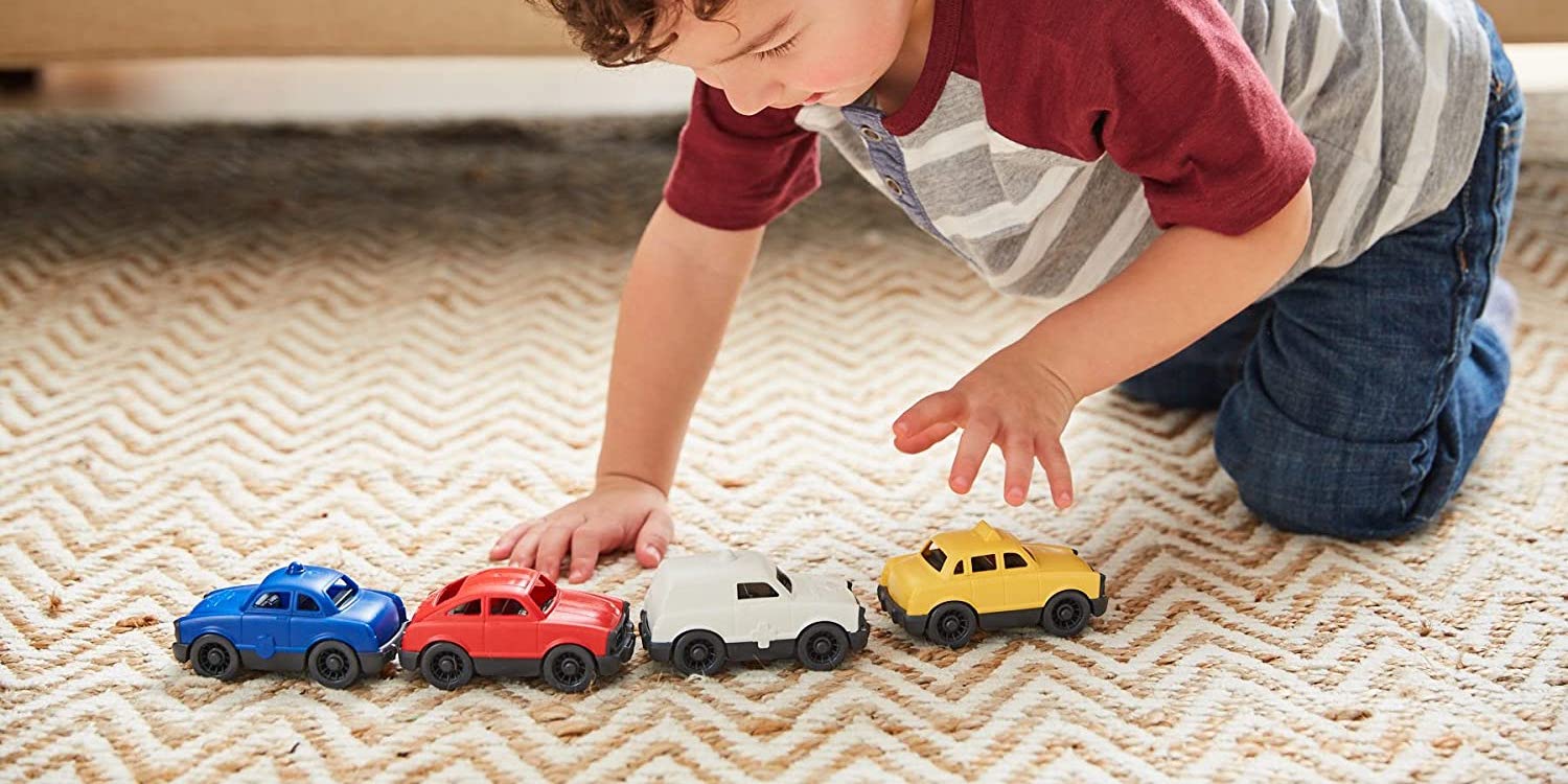 green toys mini cars