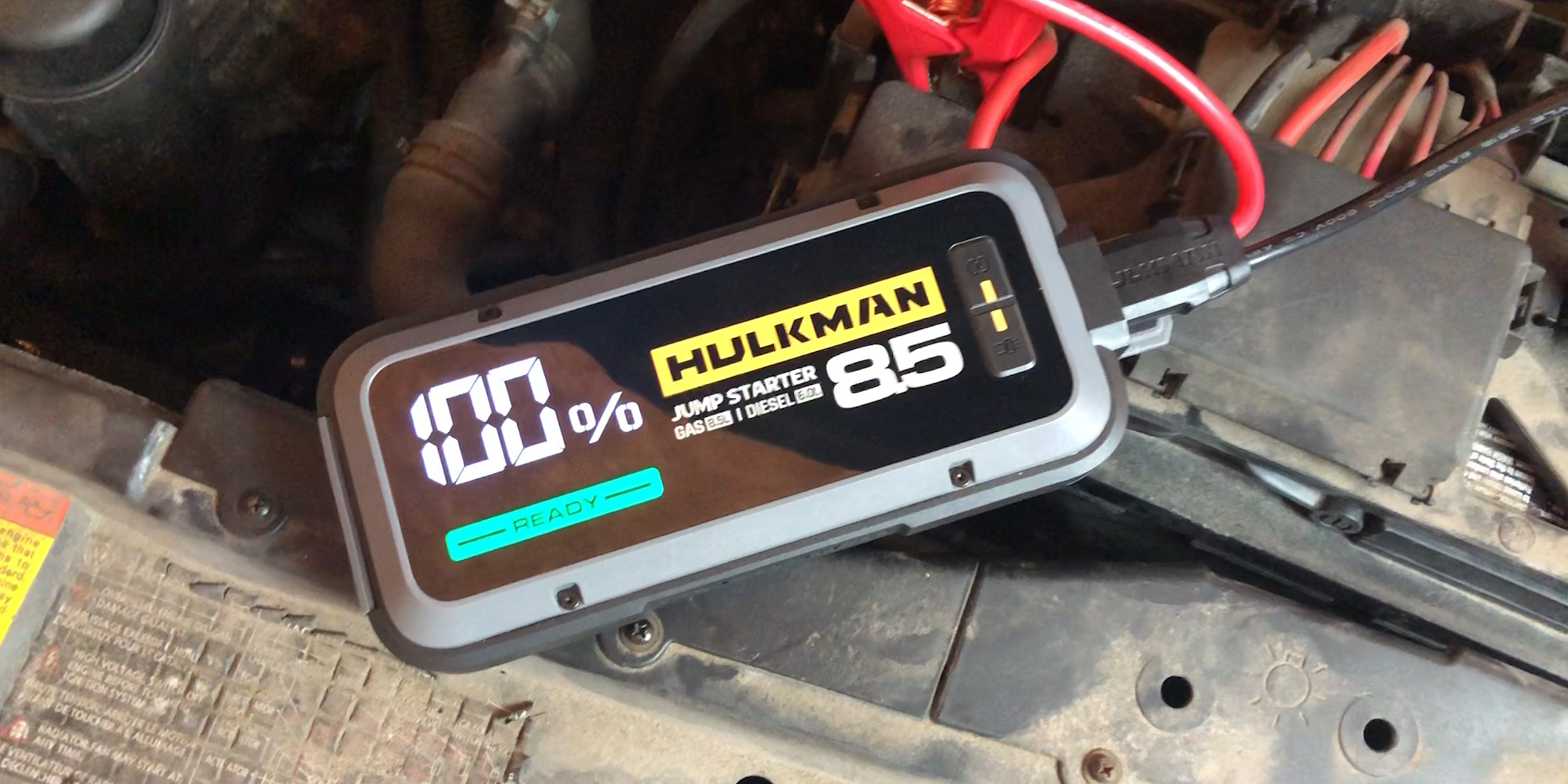 Hulkman Alpha 85S Review Powerful smart jump starter EDC for your car
