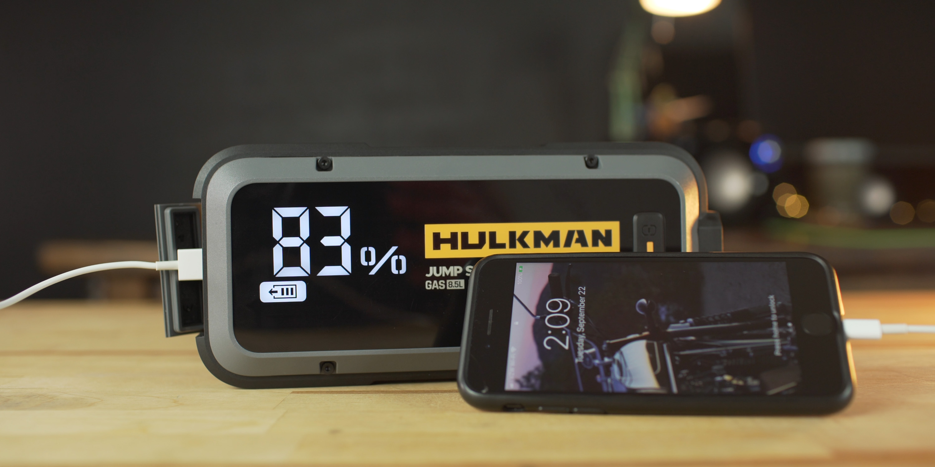 Hulkman Alpha 85S Review Powerful smart jump starter EDC for your car