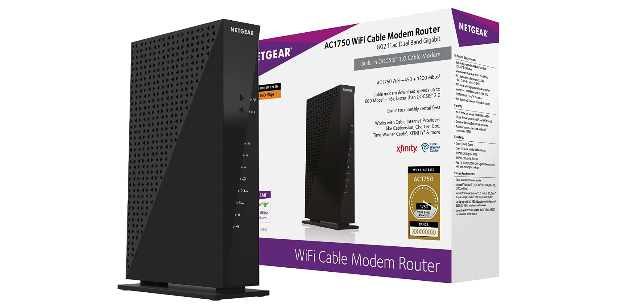 NETGEAR's DOCSIS 3.0 Hybrid Modem and 802.11ac Router hits $149, more ...