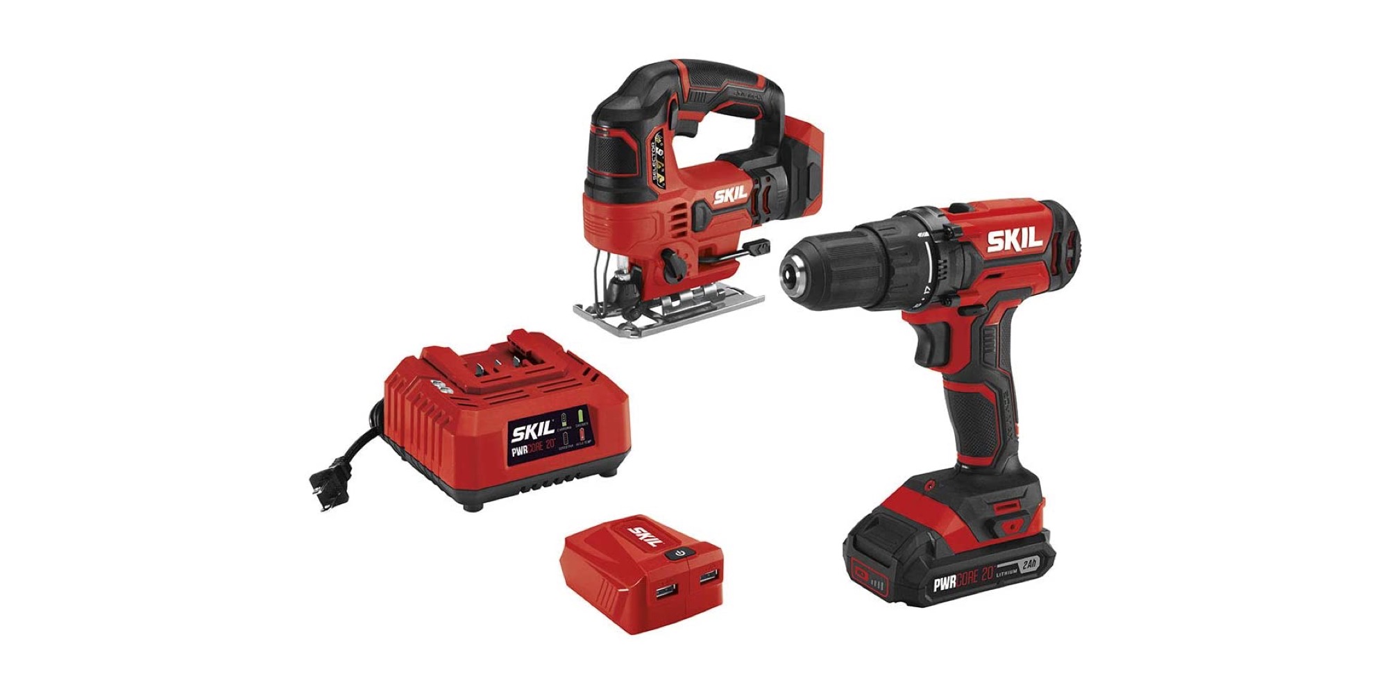 SKIL's 20V Cordless Drill/Driver + Jigsaw Kit plunges to 108 (Reg. 140)