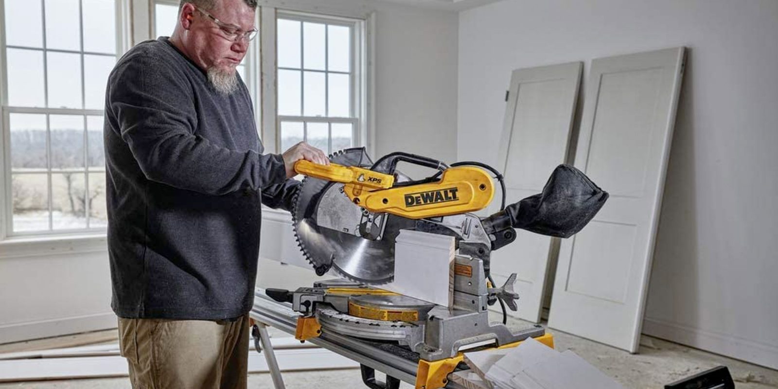 DEWALT's dual-bevel 12-inch compound miter saw nears all-time low at