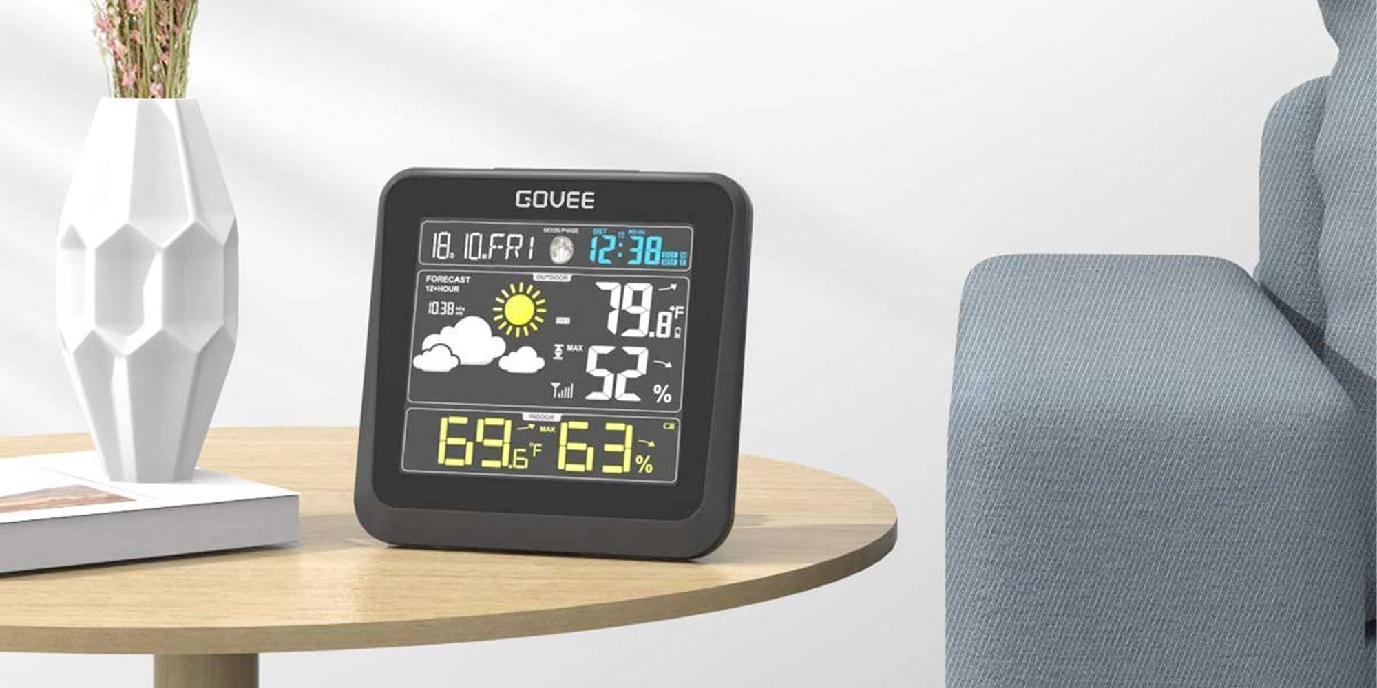 Govee's indoor/outdoor weather station displays temp, humidity, more at a  low of $22 (Reg. $33)