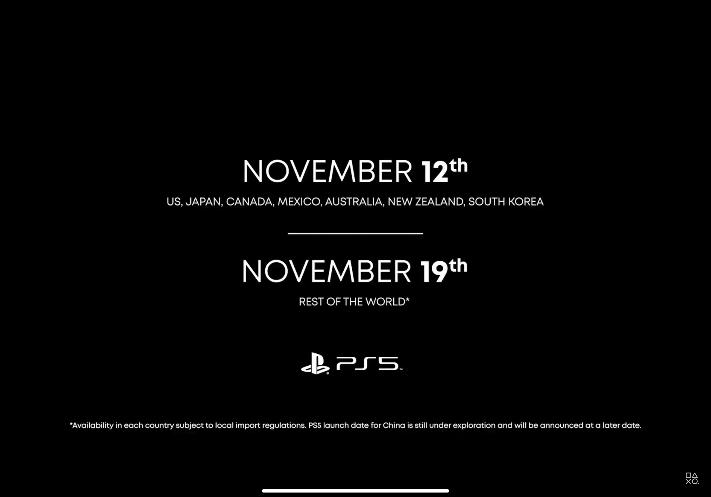 playstation 5 pre order announcement