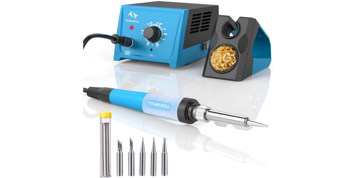 Set up your own circuit board with this 65W soldering station at $34