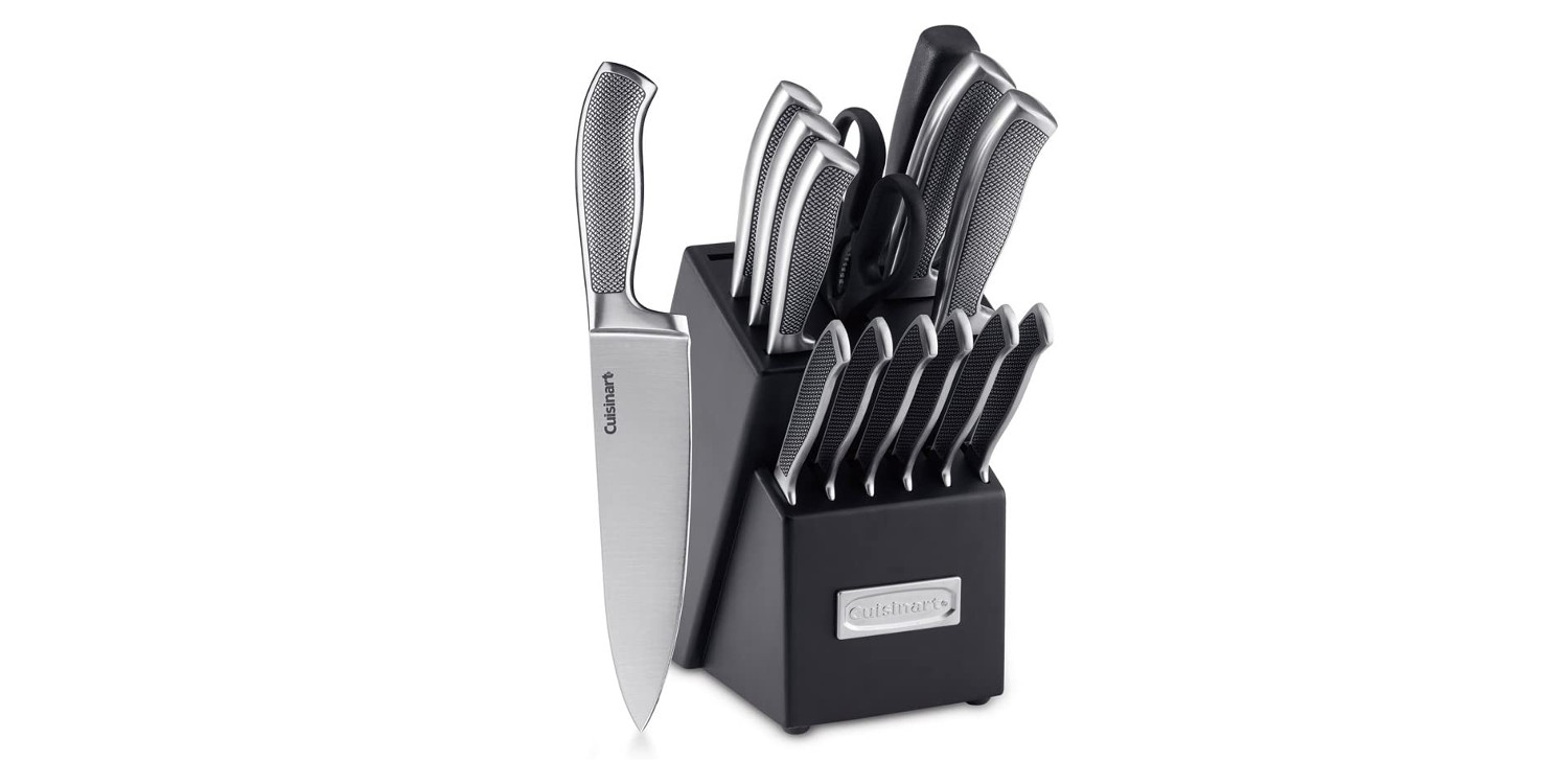 Cuisinart's 17pc. Knife Block Set + lifetime warranty at 60 (40 off)