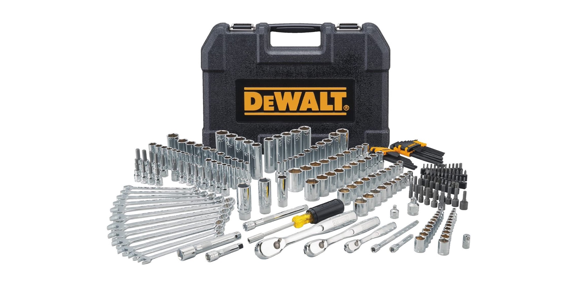DEWALT's 247piece Mechanics Tool Set plunges to 126.50 (Reg. 170)