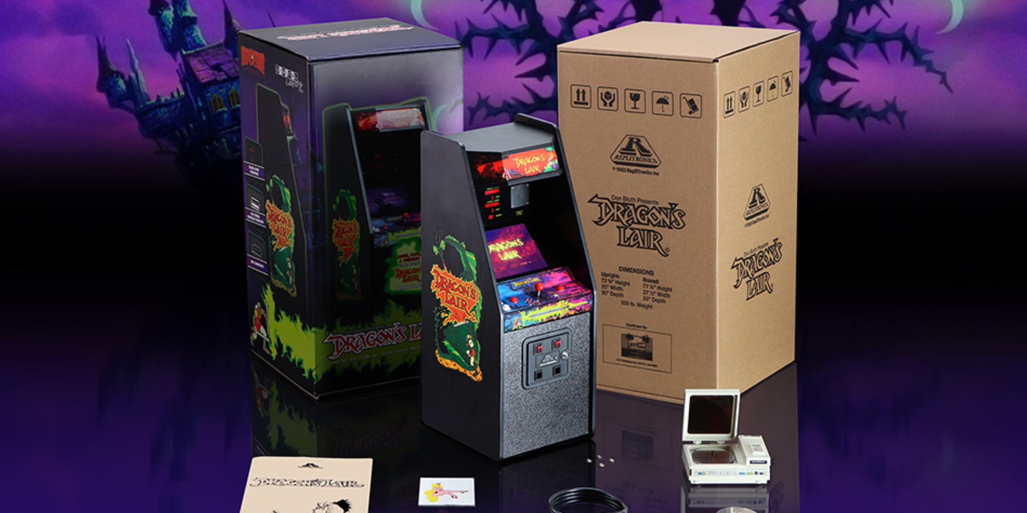 Dragon S Lair Replicade Debuts As The Latest Miniature Cabinet 9to5toys