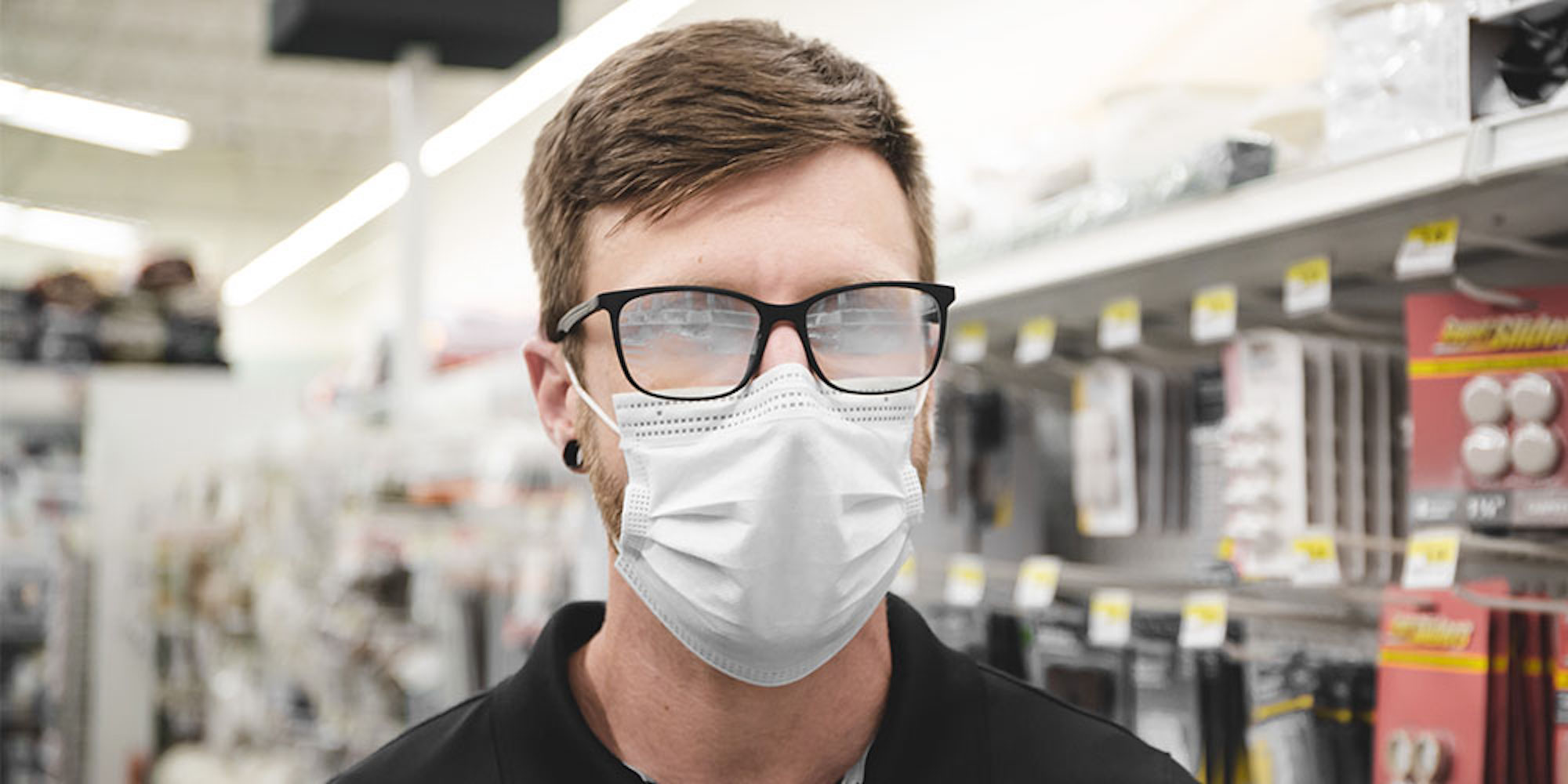 FogBlock stops your glasses steaming up when wearing a mask for 12